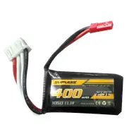 Eachine P-51D Miss Helen 500mm RC Airplane Replacement Spare Part 2-3S 7.4V/11.1V 400mAh Lipo Battery with JST Plug
