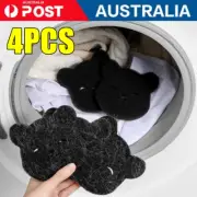 4PCS Pet Hair Remover Reusable Dog Cat Fur Lint Catcher Laundry Washing Machine