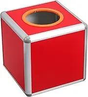 DINHEAROM Multi-functional Raffle Lottery Box Ticket Holder Donation Ballot Container for Events Celebrations Fundraising Easy Ticket Storage Game