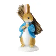 Beatrix Potter Peter Rabbit Carrying Sticks Miniature Figurine A26906