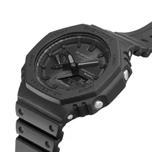 【CASIO 卡西歐】G-SHOCK 極簡八角 太陽能電力智慧藍牙手錶(GA-B2100-1A1)