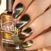 Starrily Northern Lights Simulator Green Purple Gold Shift Magnetic Nail Polish