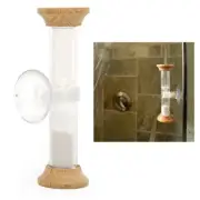 1 Kikkerland 5 Minute Shower Timer Suction Sand Hour Glass Shape Bathroom Gift