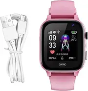 Kids Cell Phone Watch - Waterproof Smartwatch, Children Two Way | Calling Feature Multifunctional Kids Smart, Watch GPS Tracking Sos Call Button, Exciting Games Ideal for Kids Aged 3-12