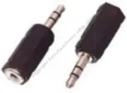 Lot10 1/8"Stereo Male~Mono Female Audio/Headphone cable/cord Adapter,3.5mm$SHdis