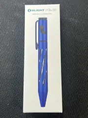 Olight Open Mini Portable Ballpoint Pen,Small With Pocket Clip -BLUE **NEW**