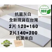 在飛比找蝦皮購物優惠-💝全新台灣現貨 Caraz 抗菌地墊 2片120*160/2