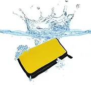 Microfiber Plush Car Drying Towel Cleaning Towels Super Absorbent Auto Detailing Towel (30 x 30 cm, Yellow+Gray)