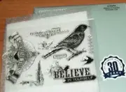 CTMH C1574 BELIEVE IN YOURSELF ~ SONGBIRD, PICTURE PERFECT