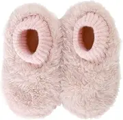 [Splosh] SnuggUps Toddler Mixed Slipper, Metallic Pink, Large