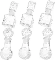 BESTOYARD 6 Pcs Crystal Decanter Transparent Whiskey Container Elegant Wine Aerator Bottles for Parties and Stylish Liquor Storage for Home and Kitchen Use
