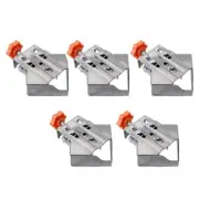 5Pcs 90° Right Angle Clamp Quick Positioning Clamp Fixing Clips Stainless3932