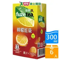 在飛比找蝦皮商城優惠-FUZE TEA飛想茶檸檬紅茶300mlx6【愛買】