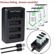 NP-BX1 Battery or USB Charger for Sony Cyber-shot DSC-RX100M4 (RX100 IV), HX300