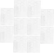 Healeved 50pcs Nail Art Double Sided Tape Adhesive Tabs Nail Glue Fake Nails Tabs Clear Double Sided Tape Jelly Nails Adhesive Tabs Sticker Glue for Nails Nail Stickers Acrylic Transparent