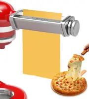 Pasta Roller Attachment for Kitchenaid Stand Mixer, Stainless Steel Pasta Maker