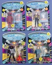 1993 star trek next generation action figures lot. 24 Action Figure MOC