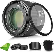 [Meike] 85mm F1.8 EF-Mount Full Frame Auto Focus Telephoto Large Aperture Prime Lens for Canon EOS EF-Mount Cameras 1D 5D 5D3 5D4 5DSR 6D 6DII 60D 7D 760D