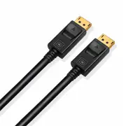 Cruxtec 1m DisplayPort Cable -- V1.4, Full Ultra HD (8K/60Hz & 4K/144Hz) [DP14-01-BK]