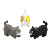 Stretchy Kitten Toy Cat STRESS SQUEEZE TOY ADHD