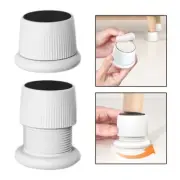 2PcsFurniture Risers Heavy Duty Bed Table Sofa RoundChair Riser Feet Lift Adjust