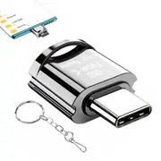 TF OTG Card Reader Adapter for Android and iPhone with Lightning Type-C Micro USB-Style 1