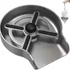 Stainless Steel Glass Rinser Cup Washer Rinser for Sink-Bottle Kitchen Gadgets
