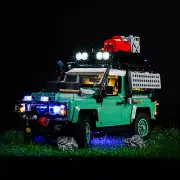 BrickBling Light Kit for LEGO Land Rover Classic Defender 90 10317 (Standard)