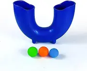 BAONILE Upgraded Skill Game Toy with 3 Juggling Balls – Fun Indoor & Outdoor Gift for Kids, Teens, and Adults – Develops Motor Skills, Perfect for Boys and Girls Aged 6+ (Blue)