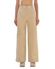 Cult Gaia Wynn Drawstring Hem Pants