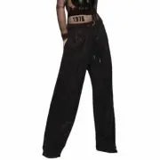 DIESEL P-Strass Sparkle Pants Black ~ Girls 12 Y ~ Trousers Joggers RRP$210 Kids