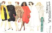 Butterick Classics Pattern #6854 - Cape & Stole (Size XS-S-M)