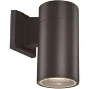 Trans Globe Lighting LED-50021-BK Compact Outdoor Wall Light Black