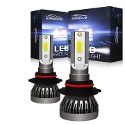 For Chevrolet K1500 K2500 K3500 1990-1999 Front LED Headlight Bulbs High Kit 2x (for: Chevrolet)