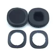Soft Memory Foam Headphone Earmuffs for Marshall Mid Anc with Imitation Leather & Rubber Buckle