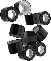 10pcs Black Diffuser Bottle Caps Replacement Reed Diffuser Lids Unique Design for DIY Crafts Enhanced Sealing to Preserve Fragrance