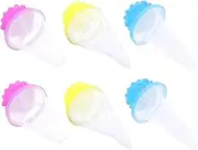 HOMSFOU Washing Machine Fur Collector 6pcs Laundry Hair Remover Cleaning Filter Pouches Mesh Bag Set