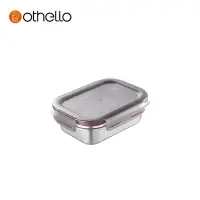 在飛比找Yahoo奇摩購物中心優惠-德國Othello 可微波不鏽鋼保鮮盒-650ml