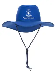 Royal Foam Hat With Logo