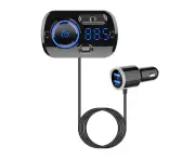 Car Bluetooth FM Transmitter Music Player With Bluetooth FM Frequency Support