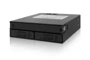 Icydock ToughArmor MB994IPO-3SB 2 Bay 2.5" SAS/SATA HDD & SSD Cage with Slim ODD