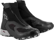 Alpinestars CR-8 Gore-Tex waterproof Motorcycle Shoes, black-grey-red, Size 46 for Men Black Grey Red