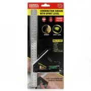 Adjustable Handy Hardware® Spirit Level & Scriber Tri-Square 30cm