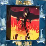 10” round Vandor King Kong Fay Wray Wall Clock new old stock Movie Poster Art