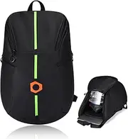 Generisch Motorcycle Helmets Backpack, Helmet Backpack, Lightweight Helmet Backpack, Lightweight Helmet Storage Bag with Reflective Strips, Multifunctional Helmet Backpack for Cycling, Single