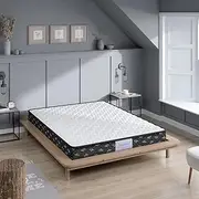 Dreamz King Mattress Hypo-allergenic Materials, 16cm Thickness, with 5-Zone Pocket Spring System,High-Density Foam Tight Top, Medium Firm Coil Bedding, Breathable Top, 15Yrs Warranty, White