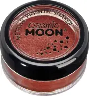 Metallic Pigment Shakers by Cosmic Moon - Red - Cosmetic Pearlescent Powder, Eye
