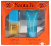 Santa Fe By Santa Fe For Women Set: Cologne+Body Lotion (1+1.7) Damaged Box New