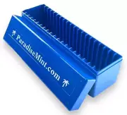 Paradise Mint Brand 20 Coin Blue Storage Box for NGC and PCGS Slabs