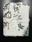 Pottery Barn Christmas in the Country Twin XL Sheet Set Organic Cotton Percale